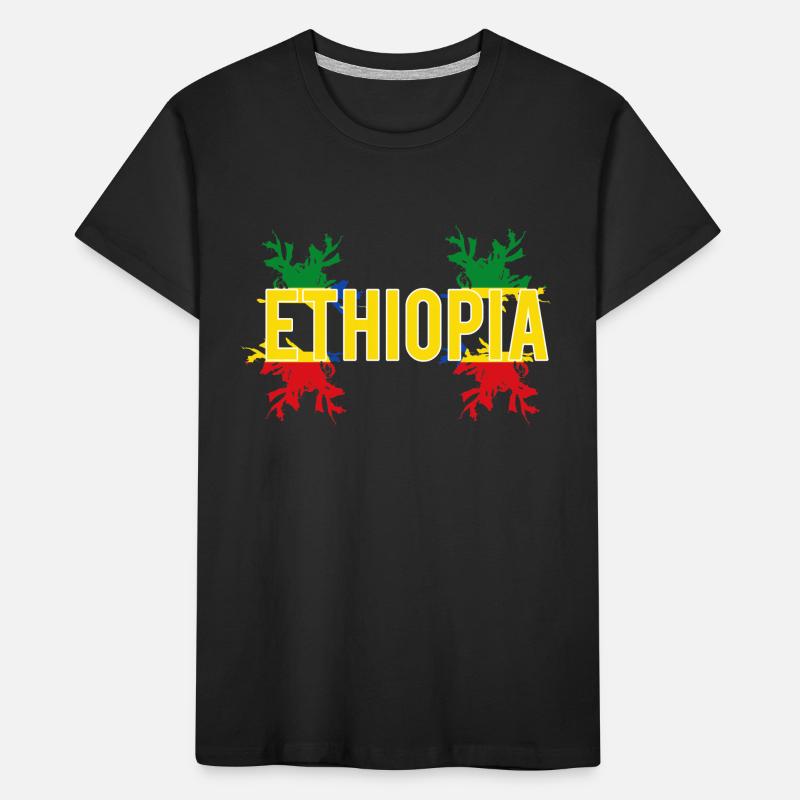 Mode du drapeau de T-shirt bio Premium Enfant