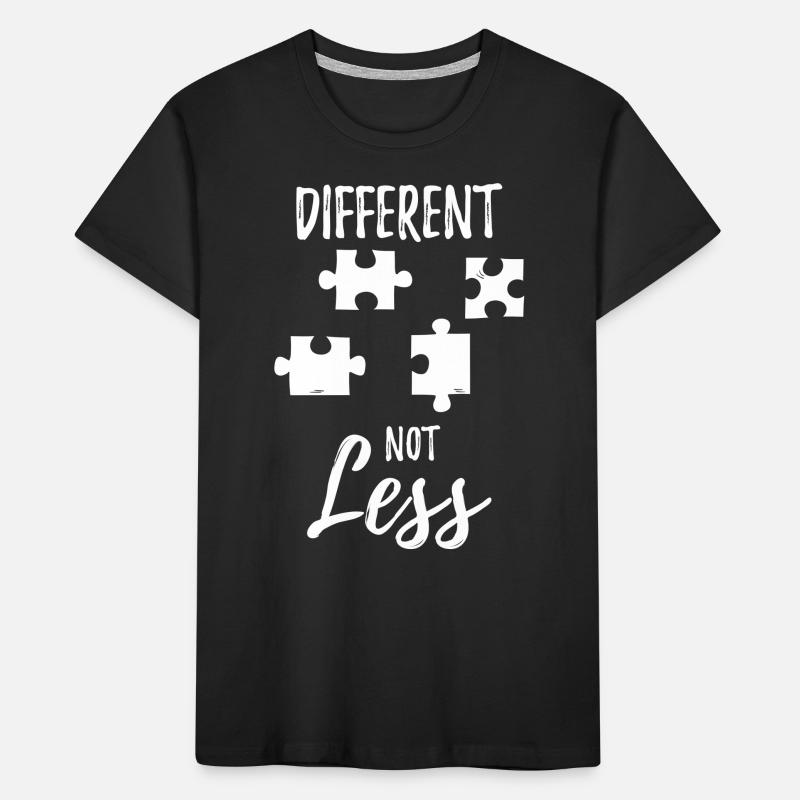 Puzzle - Puzzles - Différents - Pas moins T-shirt bio Premium Enfant