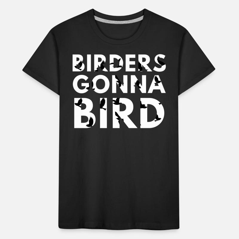 Observation des oiseaux - Observation des oiseaux - Oiseaux - Observation des oiseaux T-shirt bio Premium Enfant