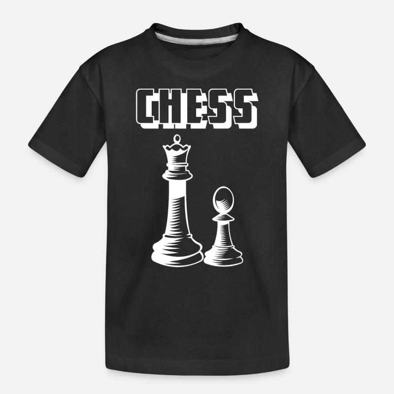 Echecs - Echecs - Echecs - Jeu - T-shirt bio Premium Enfant - noir