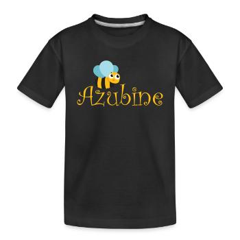 AZUBI Azubine, Azubiene Geschenk T-Shirt - Kinder Premium Bio T-Shirt - Schwarz - Vorne