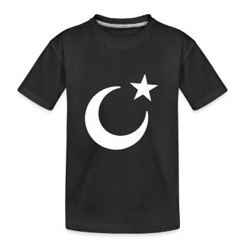Turquie - T-shirt bio Premium Enfant - noir - Devant
