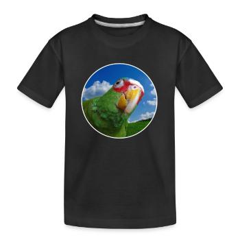 Rieuse Amazon - T-shirt bio Premium Enfant - noir - Devant