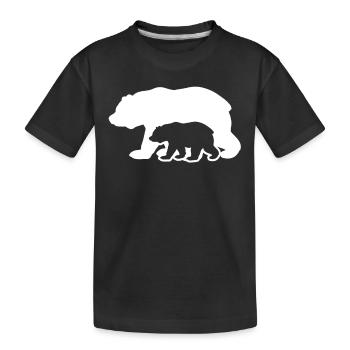 Autism Gift Asperger's Awareness ADHD Trisomy - Kids' Premium Organic T-Shirt - black - Front
