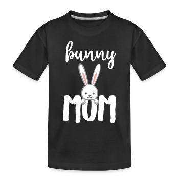 Rabbit - Rabbit - Rabbit owner - Rabbit Mama - Kids' Premium Organic T-Shirt - black - Front