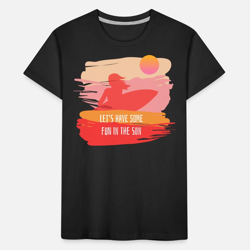 Esté, surfer T-shirt bio Premium Enfant