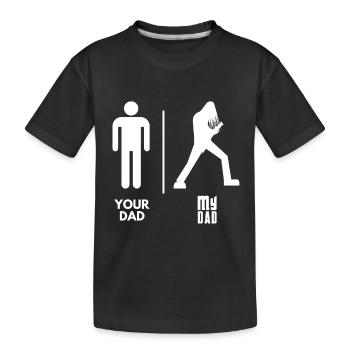 Rock Dad - T-shirt bio Premium Enfant - noir - Devant