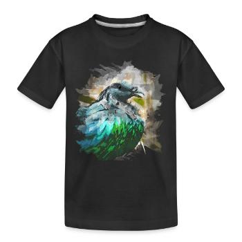 colombe - T-shirt bio Premium Enfant - noir - Devant