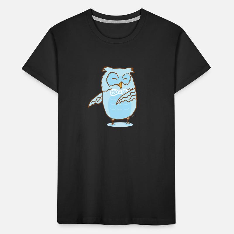 Floss Dance Move Eule Kinder Premium Bio T-Shirt