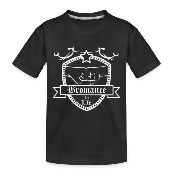 Wahre Liebe - Bromance for Life - Geschenk - Kinder Premium Bio T-Shirt - Schwarz - Vorne