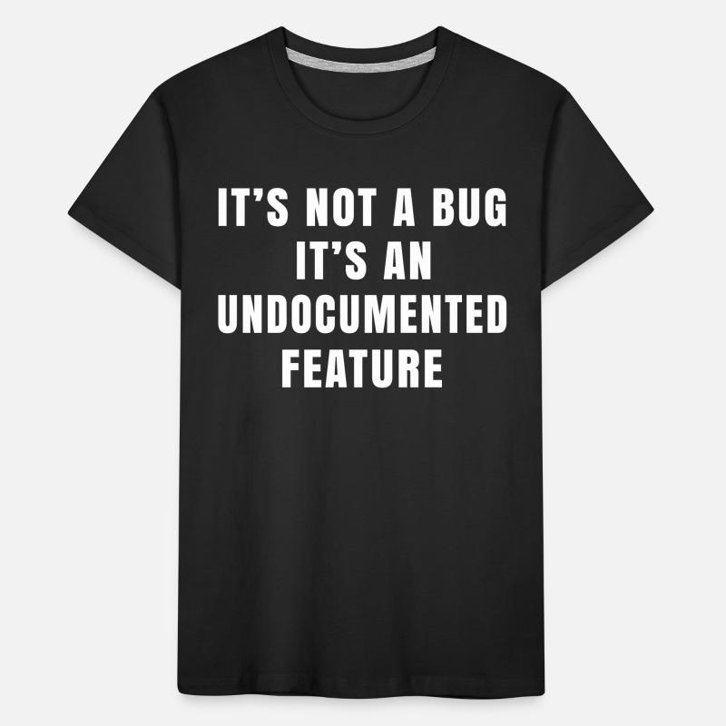 Programmer Shirt Programming Sayings Nerd Kids' Premium Organic T-Shirt