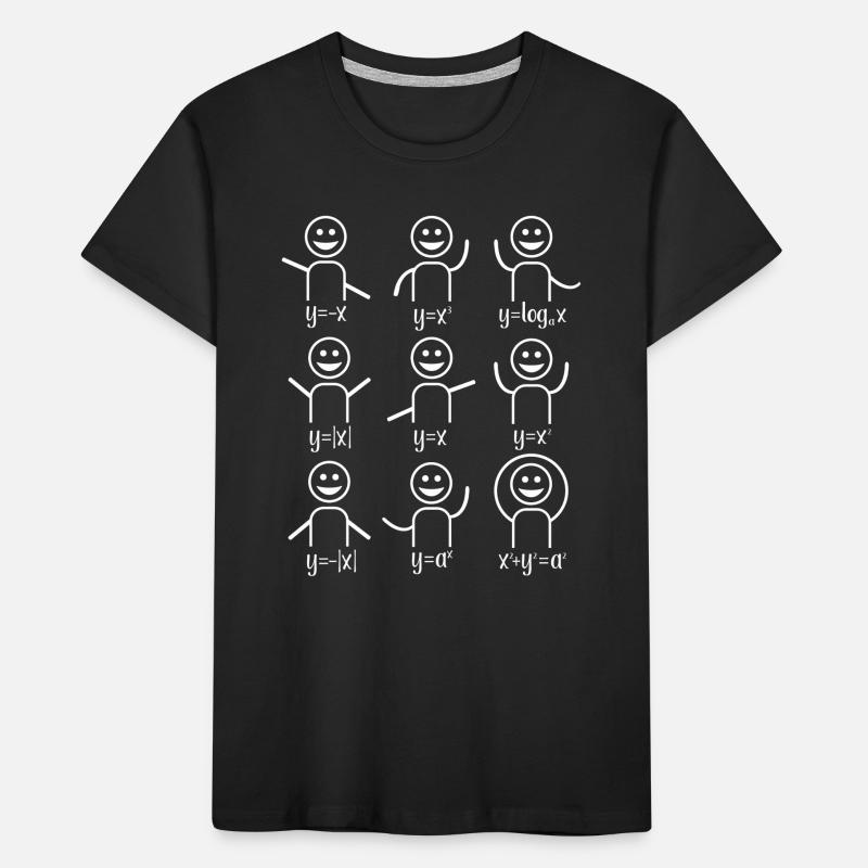 Math teacher algebra dance math Kids' Premium Organic T-Shirt