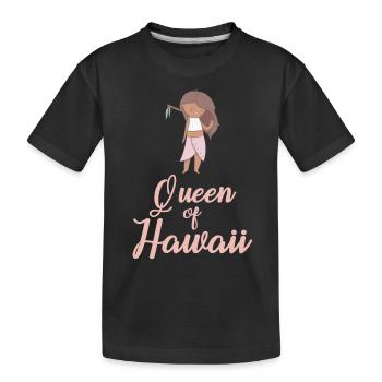 Hawaii United States Fille - T-shirt bio Premium Enfant - noir - Devant