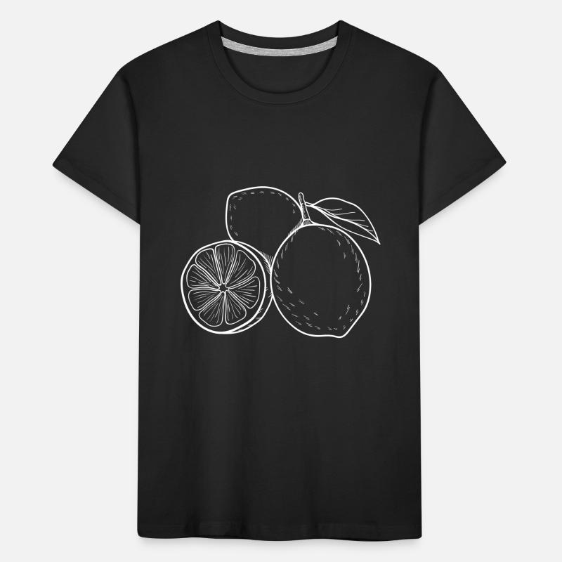 Lemons Fruit Fruit Fruit Lemon Kids' Premium Organic T-Shirt