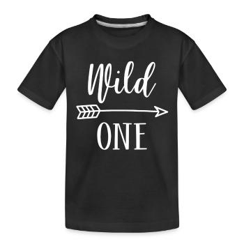 Drôles de phrases Idée de cadeau - T-shirt bio Premium Enfant - noir - Devant