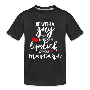 Drôles de phrases Idée de cadeau - T-shirt bio Premium Enfant - noir - Devant