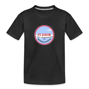 Fleda Maus: St. Jakob im Defereggental, Austria - Kids' Premium Organic T-Shirt - black - Front