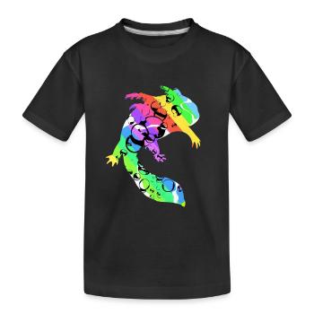 Axolotl - T-shirt bio Premium Enfant - noir - Devant