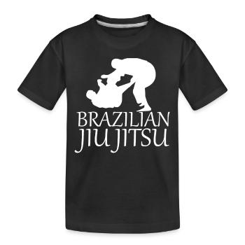 bjj - T-shirt bio Premium Enfant - noir - Devant