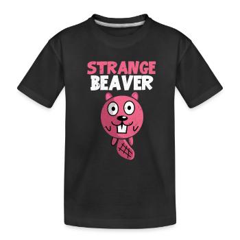 Biber - T-shirt bio Premium Enfant - noir - Devant