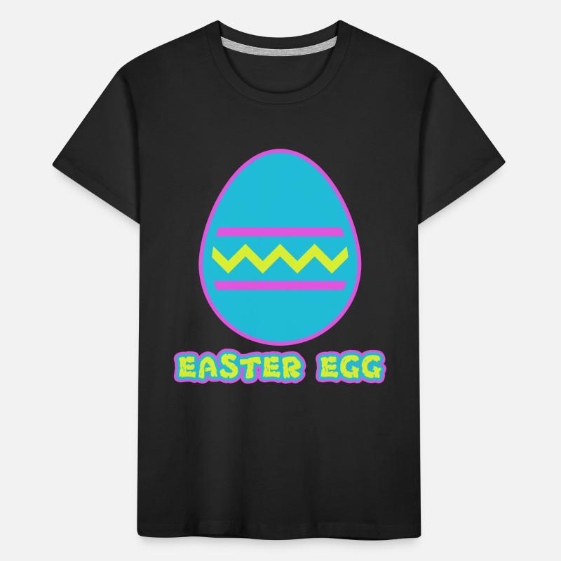 Easter Egg - Easter egg Kids' Premium Organic T-Shirt