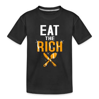 Communism Lenin Marx Class Struggle Social - Kids' Premium Organic T-Shirt - black - Front