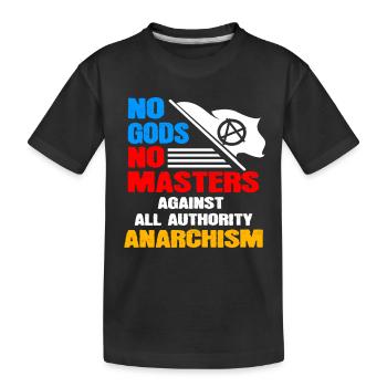 Communism Lenin Marx Class Struggle Social - Kids' Premium Organic T-Shirt - black - Front