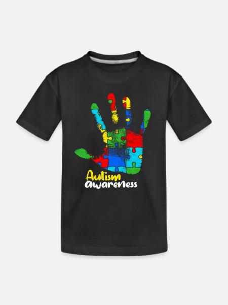 Autisme - T-shirt bio Premium Enfant - noir