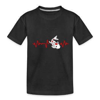 Koi - T-shirt bio Premium Enfant - noir - Devant