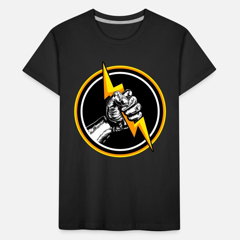 Electrician Electrical Engineering Electronics Volt Watt Kids' Premium Organic T-Shirt