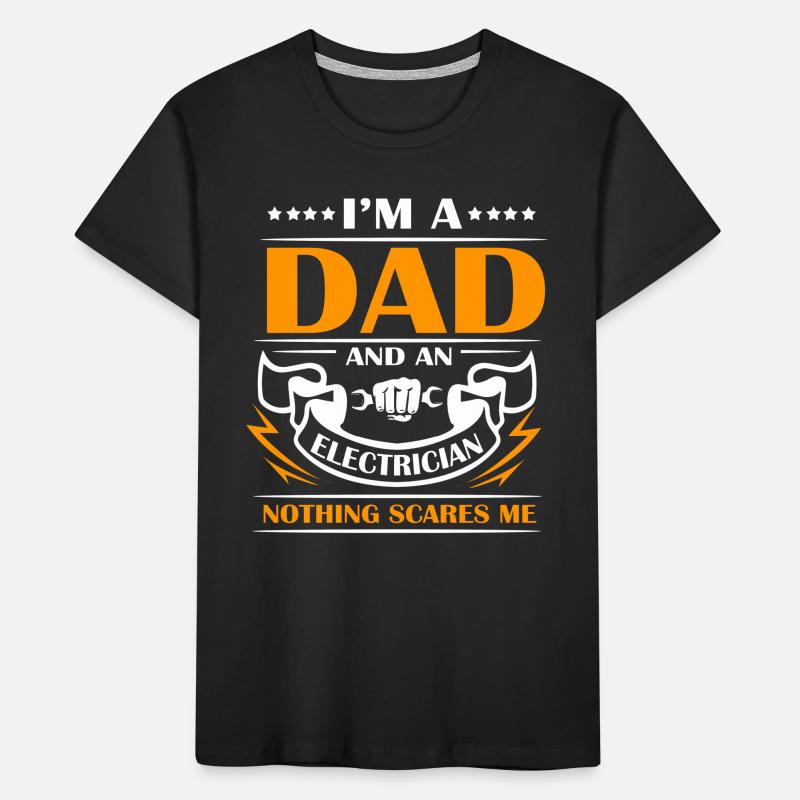 Electrician Electrical Engineering Electronics Volt Watt Kids' Premium Organic T-Shirt