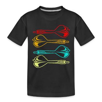 Dard - T-shirt bio Premium Enfant - noir - Devant