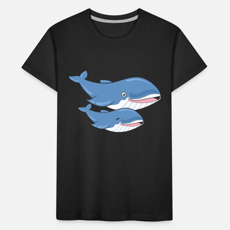 Baleines T-shirt bio Premium Enfant