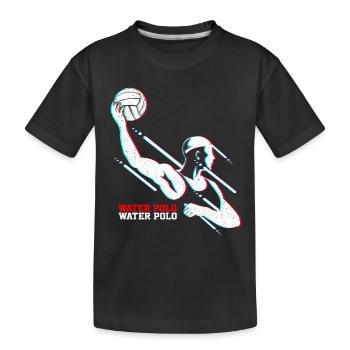 water polo - T-shirt bio Premium Enfant - noir - Devant