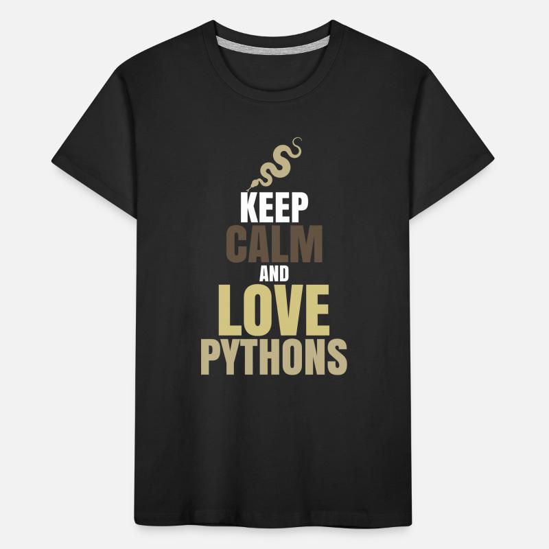 python Kids' Premium Organic T-Shirt