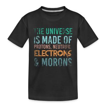 Physicien Physique Science Science - T-shirt bio Premium Enfant - noir - Devant