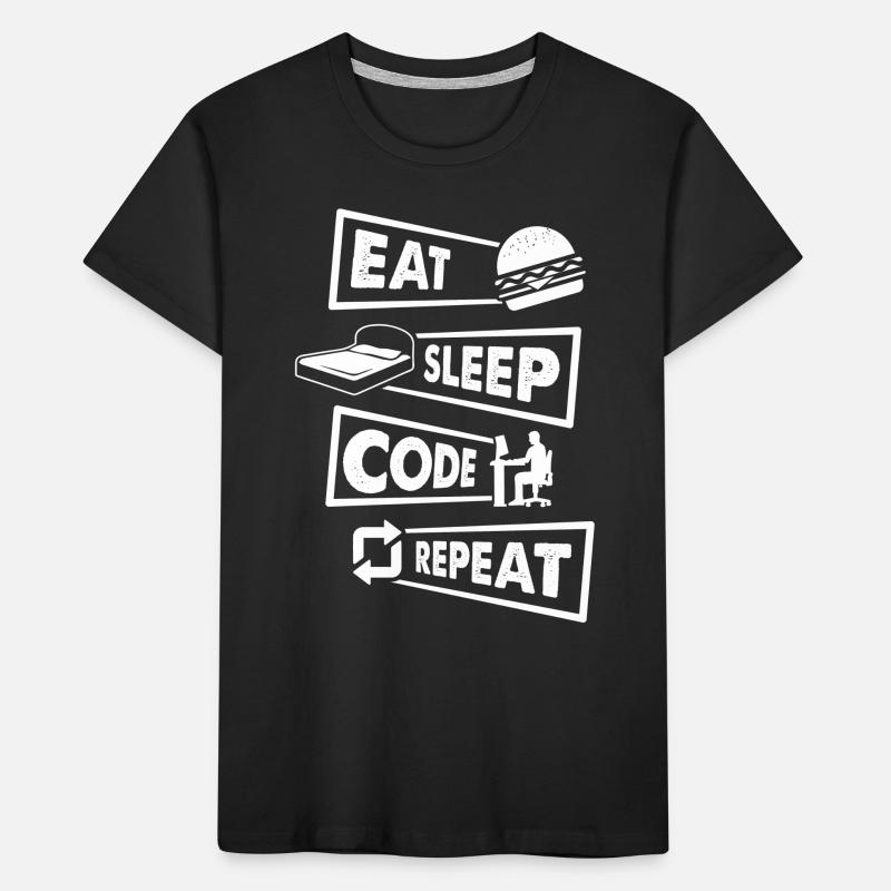Computer Science IT Developer Nerd Geek Computer Scientist Kids' Premium Organic T-Shirt