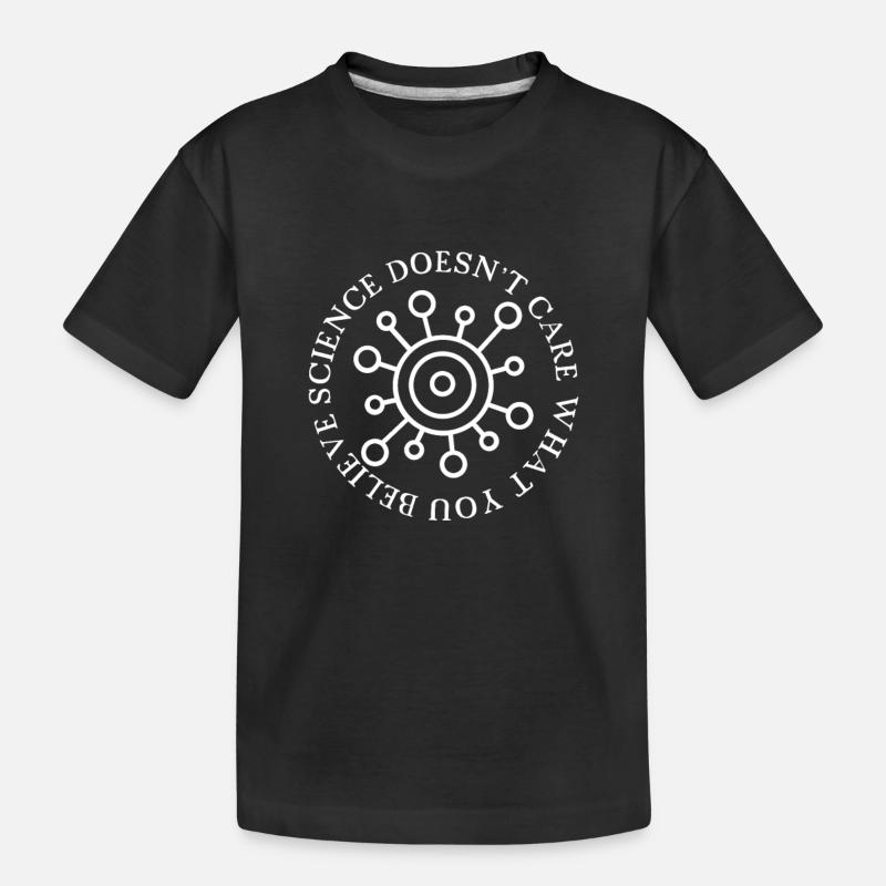 Wissenschaft - Kinder Premium Bio T-Shirt - Schwarz