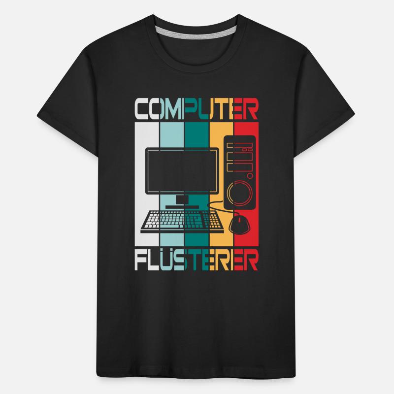 Computer Flüsterer Kinder Premium Bio T-Shirt