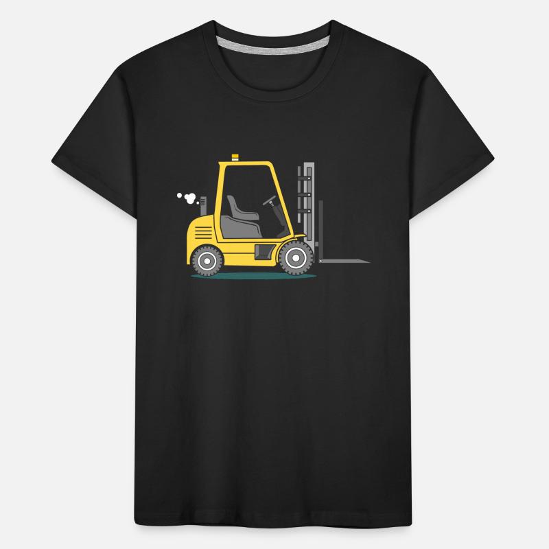 Forklift stacker Kids' Premium Organic T-Shirt