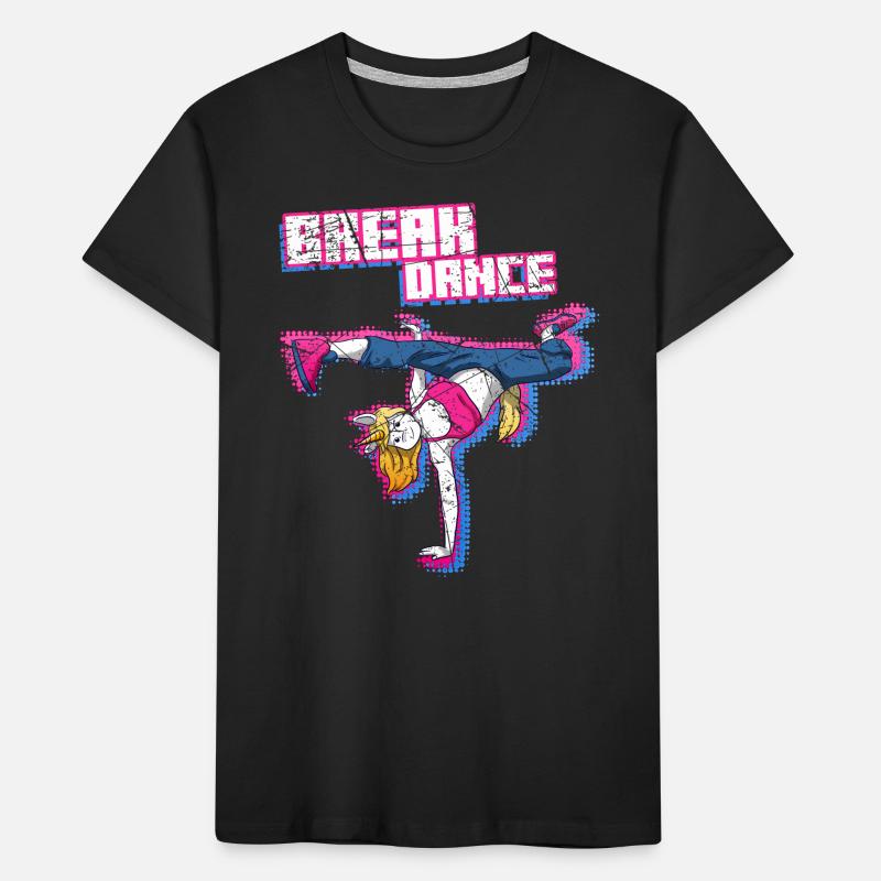 Breakdance Licorne Breakdance Breakdancer T-shirt bio Premium Enfant