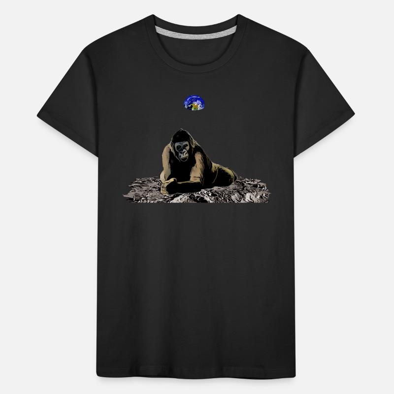 Moon Silverback Kids' Premium Organic T-Shirt