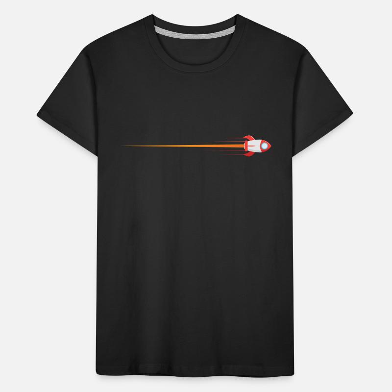 Fusée dans l'espace T-shirt bio Premium Enfant