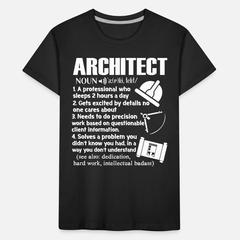 Définition d'architecte T-shirt bio Premium Enfant