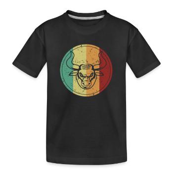 Marché des actions Trader Bourse Actions débutants - T-shirt bio Premium Enfant - noir - Devant