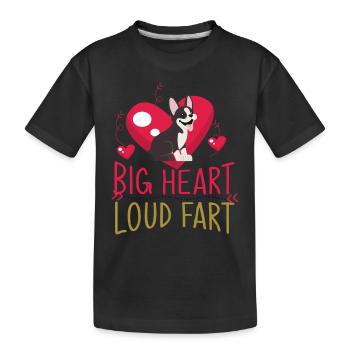 Boston Terrier, Costume Boston Terrier, Boston - T-shirt bio Premium Enfant - noir - Devant