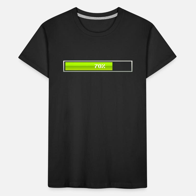 Loading bar is loading Kids' Premium Organic T-Shirt