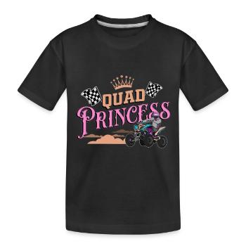 Quad, Quad Quad dirt, vtt - T-shirt bio Premium Enfant - noir - Devant