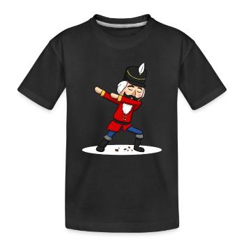 Casse-noisette tamponnant - T-shirt bio Premium Enfant - noir - Devant