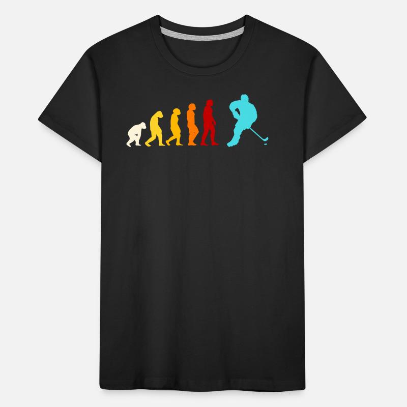 Inlinehockey Evolution Geschenk Kinder Premium Bio T-Shirt